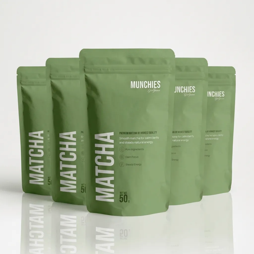 5 bags of matcha